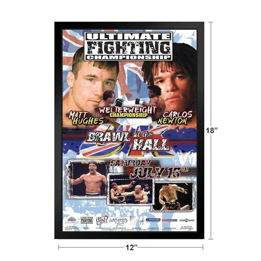 額装品/Usajchay 3 1965年（フアン カルロス ロメロ）/ポスター Amazon.co.jp: Pyramid America 公式 UFC 38 マット・ヒューズ